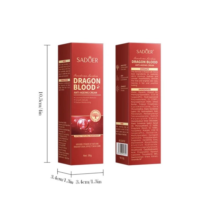 OEM skin care Beauty Face Cream Anti Aging Hydration Whitening Face Cream Dragon Blood Cream