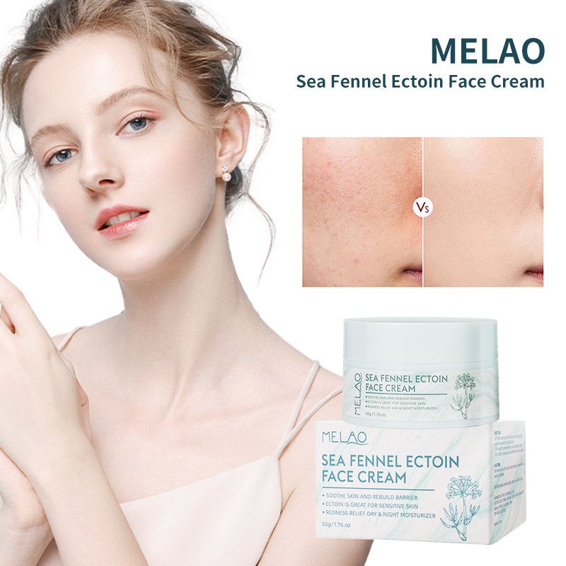 Redness Reducing Soothing Moisturizing Cream Anti Acne Skin Repair Sensitive Skin Ectoin Cream Sea Fennel Face Cream