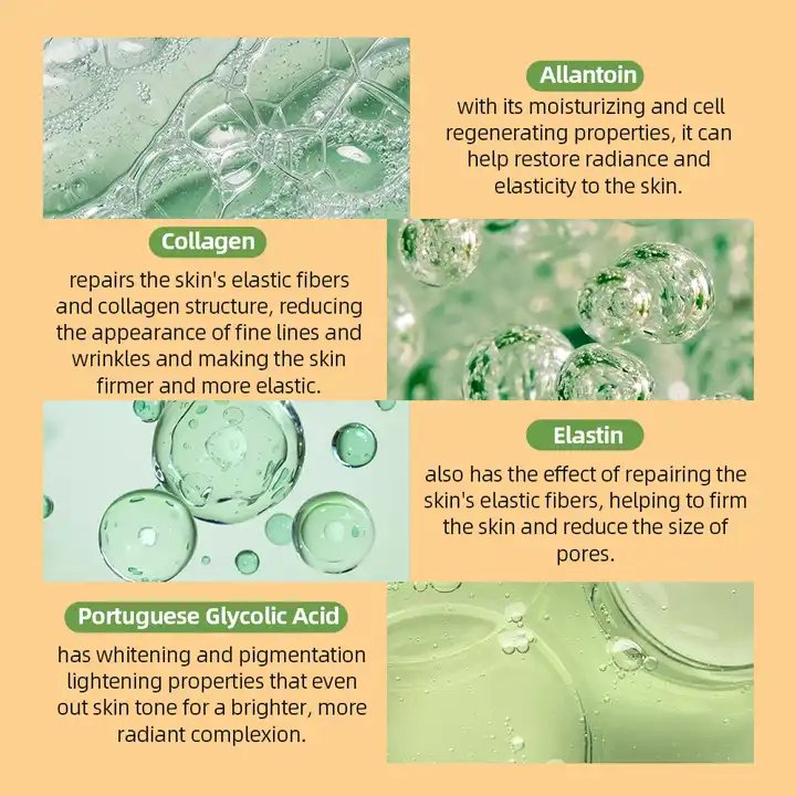 Best Private Label Women Moisturizing Brightening Skin Care Face Whitening Cream Beauty Anti Aging Collagen Snail Face Cream
