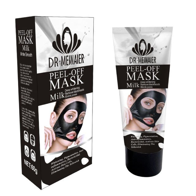 OEM ODM OBM Bamboo Charcoal Aloe Vera Rose Milk Gold Peel Off Face Mask Blackhead Remover Facial Mask