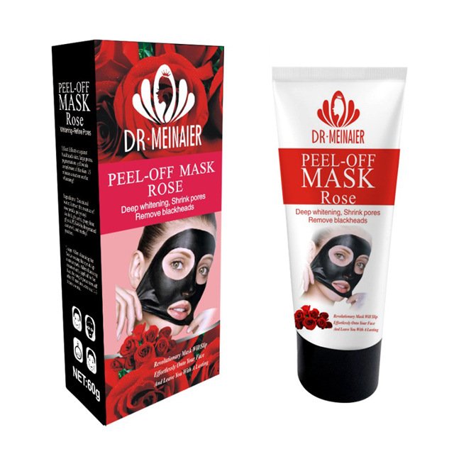 OEM ODM OBM Bamboo Charcoal Aloe Vera Rose Milk Gold Peel Off Face Mask Blackhead Remover Facial Mask