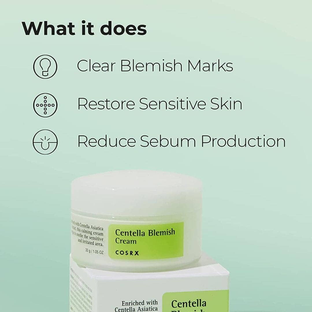 COSRX Centella Cream Wholesale Face Cream Centella Blemish Cream 30g