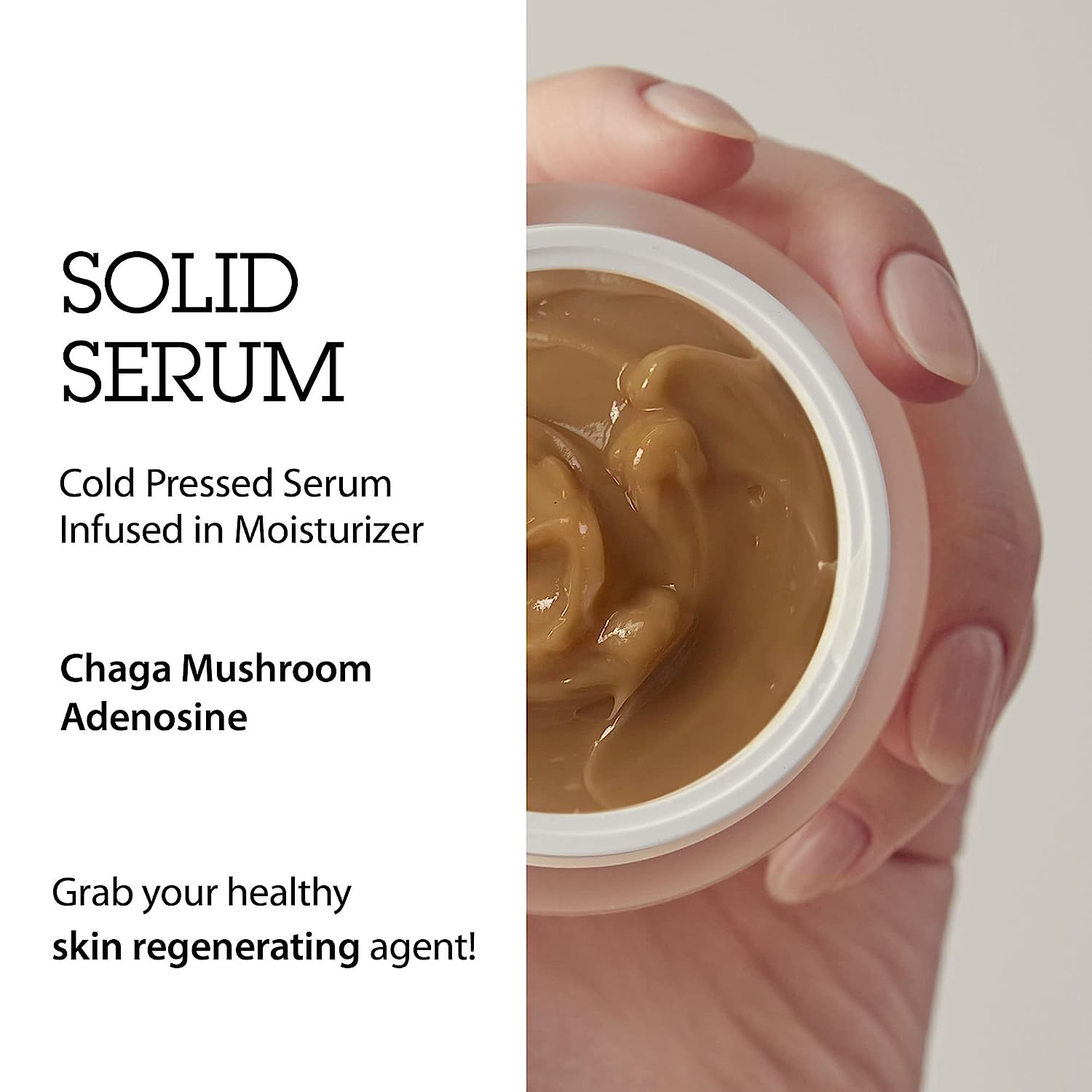 Natural Tightening Firming Ultimate Nutrition Honey Lotus Mushroom Chaga Face Cream