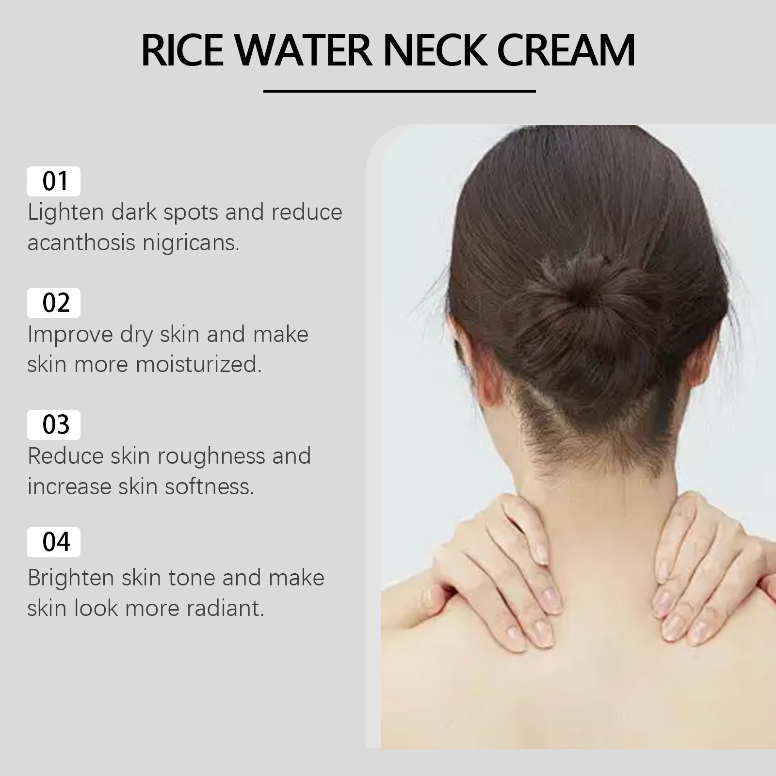 Private Label Neck Cream Collagen Retinol Skin Moisturizing Tightening Face Cream Neck Lift Firming Face Neck Wrinkle Cream