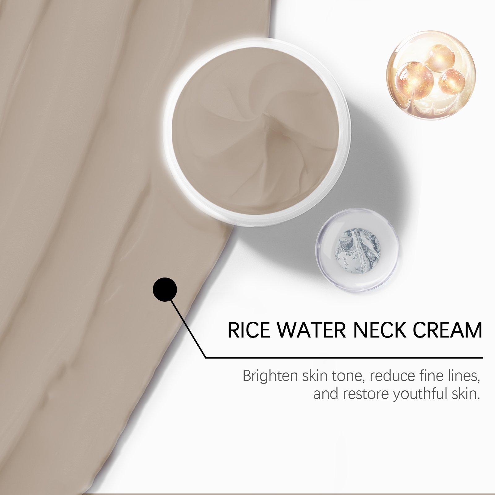 Private Label Neck Cream Collagen Retinol Skin Moisturizing Tightening Face Cream Neck Lift Firming Face Neck Wrinkle Cream