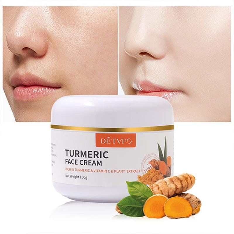 Customized skin lightening cream tumeric removal dark spot removing face cream lotion face whitening cream for black skin