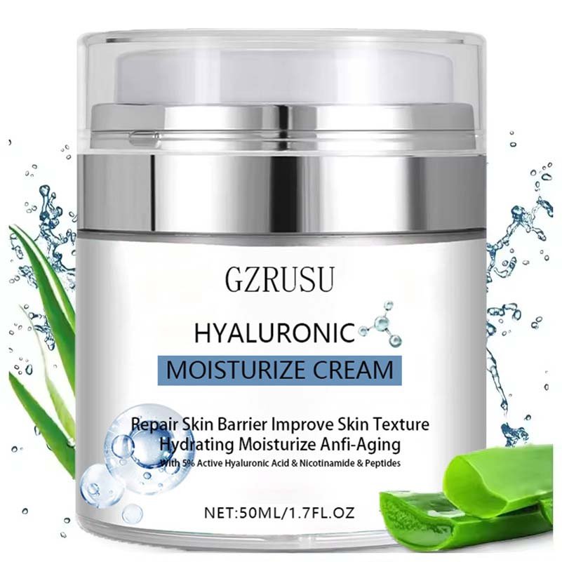 Private Label Retinol Whitening Moisten Moisturizer Face Cream Firming For Face Anti Aging Wrinkles Hyaluronic Acid Cream