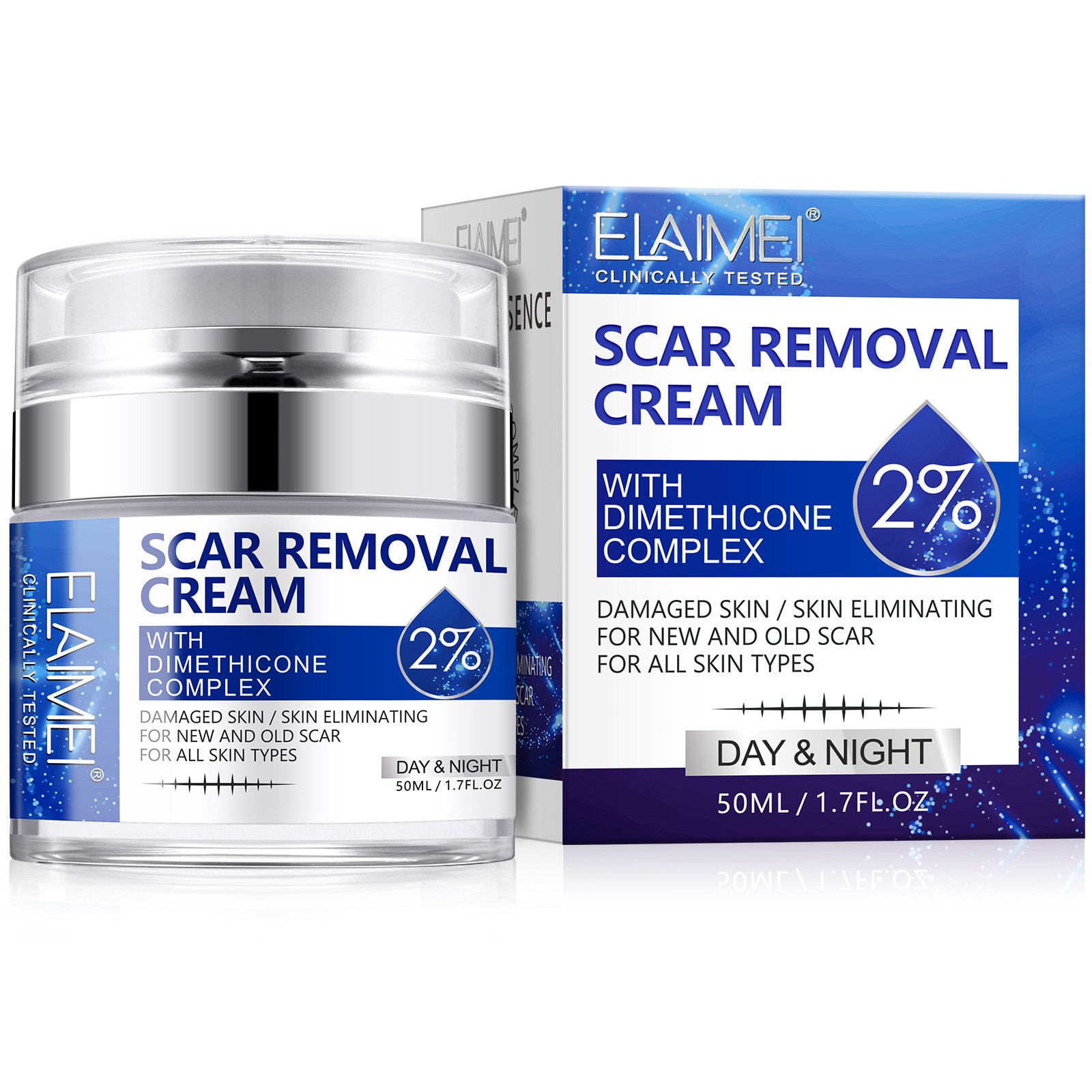 ELAIMEI skin repair strong effective surgical burn dark scar removal cream natural keloid acne scar removal face cream