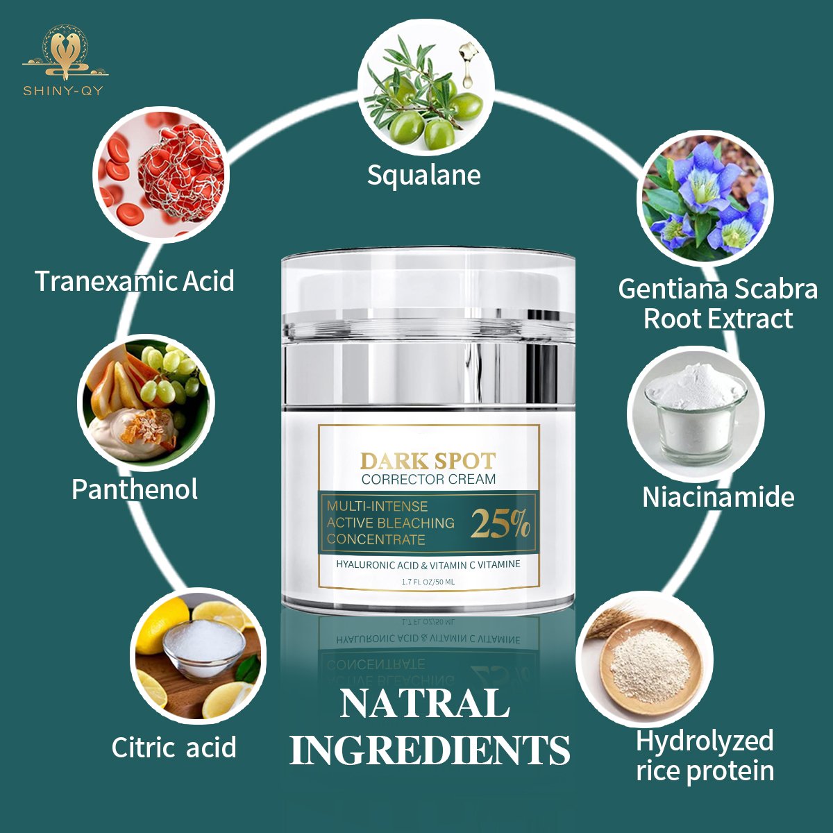 Anti Pigmentation Aging Brightening Lightening Whitening Melasma Removal Dark Spot Remover Corrector Face Cream For Dark Skin
