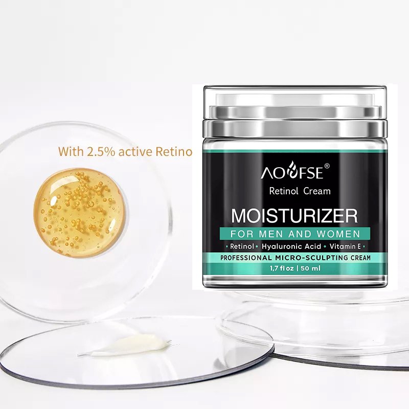 Natural Skincare Vegan Organic Anti Aging Moisturizer Cream Anti-wrinkle Hydrating Moisturizer Face Cream Retinol Cream