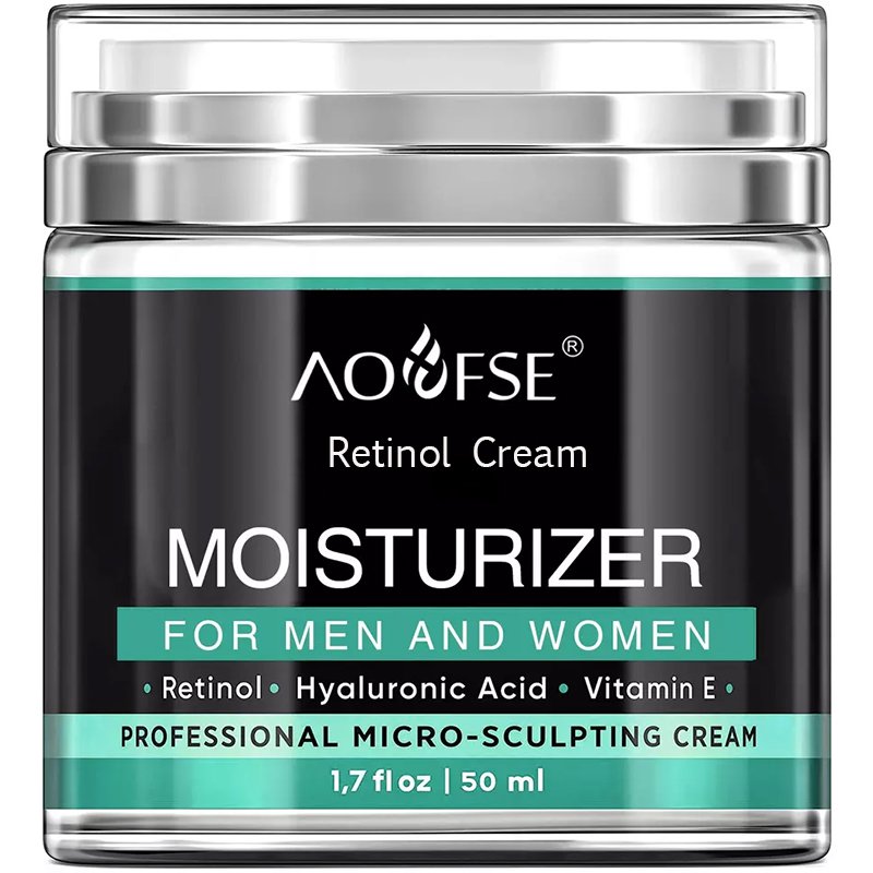 Natural Skincare Vegan Organic Anti Aging Moisturizer Cream Anti-wrinkle Hydrating Moisturizer Face Cream Retinol Cream