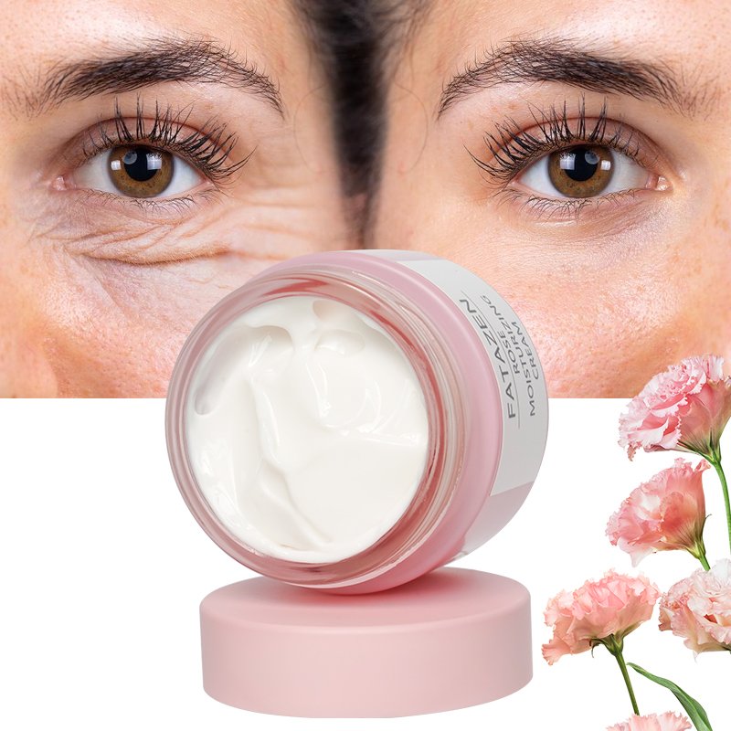 FATAZEN Private Label Long Lasting Hydration Damascus Rose Moisturizing Cream Aloe Vera Heals dry skin Skin Facial Moisturizer