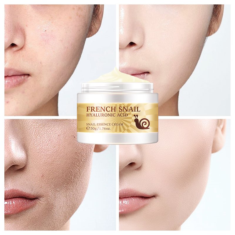 OEM/ODM LAIKOU lightening cream skin face cream whitening snail repairing mucin cream