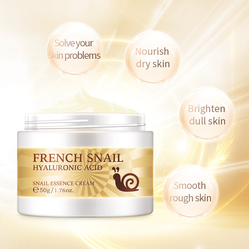 OEM/ODM LAIKOU lightening cream skin face cream whitening snail repairing mucin cream