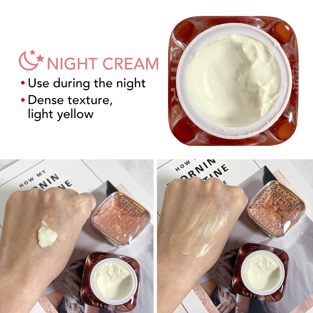 Organic DAY AND NIGHT CREAM Anti Aging Whitening LOTION Moisturizing Face Cream