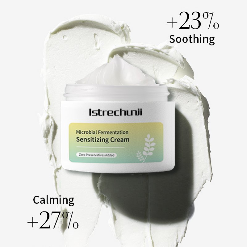 Microbial Fermentation Skincare Sensitive Skin Anti-Aging Anti-Wrinkle Repair Soothing Moisturizing Face Cream