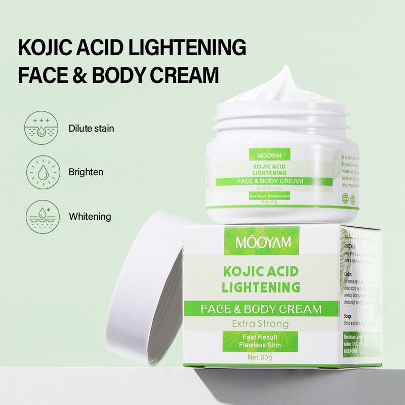 Hot Sale Kojic Acid Moisturizing Cream Anti Aging Wrinkle Dark Spot Whitening Face Cream
