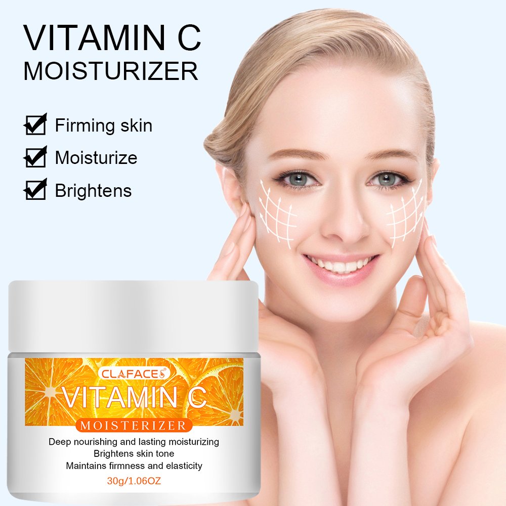 OEM ODM Brighten Moisturizing Face Cream Firming Skin Repair Vitamin C Cream For All Skin