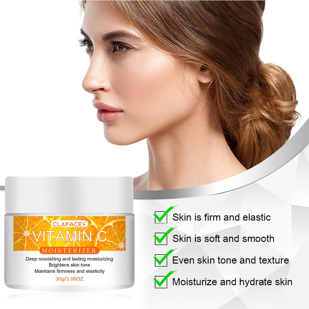 OEM ODM Brighten Moisturizing Face Cream Firming Skin Repair Vitamin C Cream For All Skin