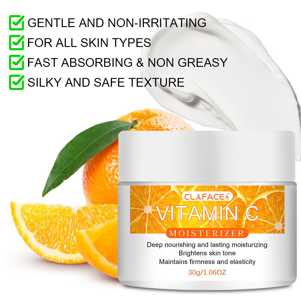 OEM ODM Brighten Moisturizing Face Cream Firming Skin Repair Vitamin C Cream For All Skin