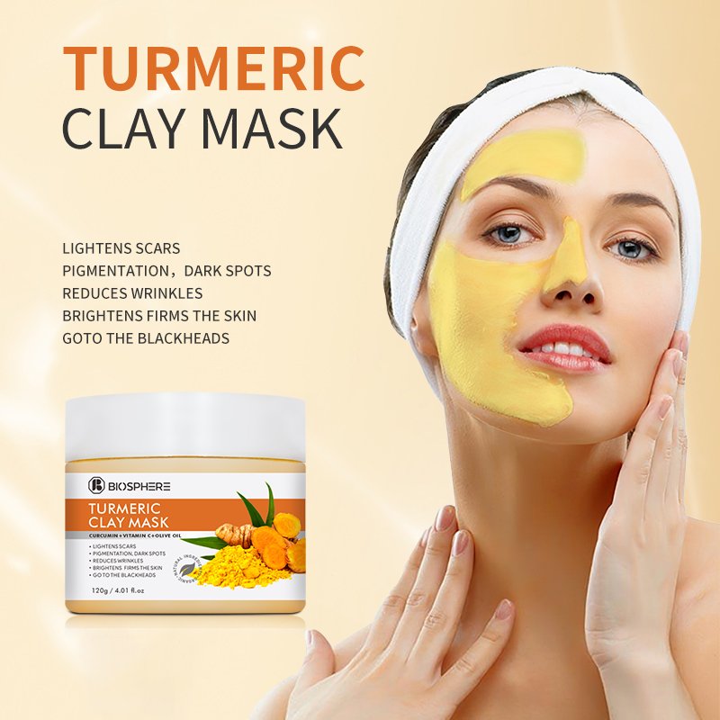 Vegan Manufacturer Face Care Whitening Turmeric Organic Anti Acne Facial Care Set Whitening Travel Skin Care Sets