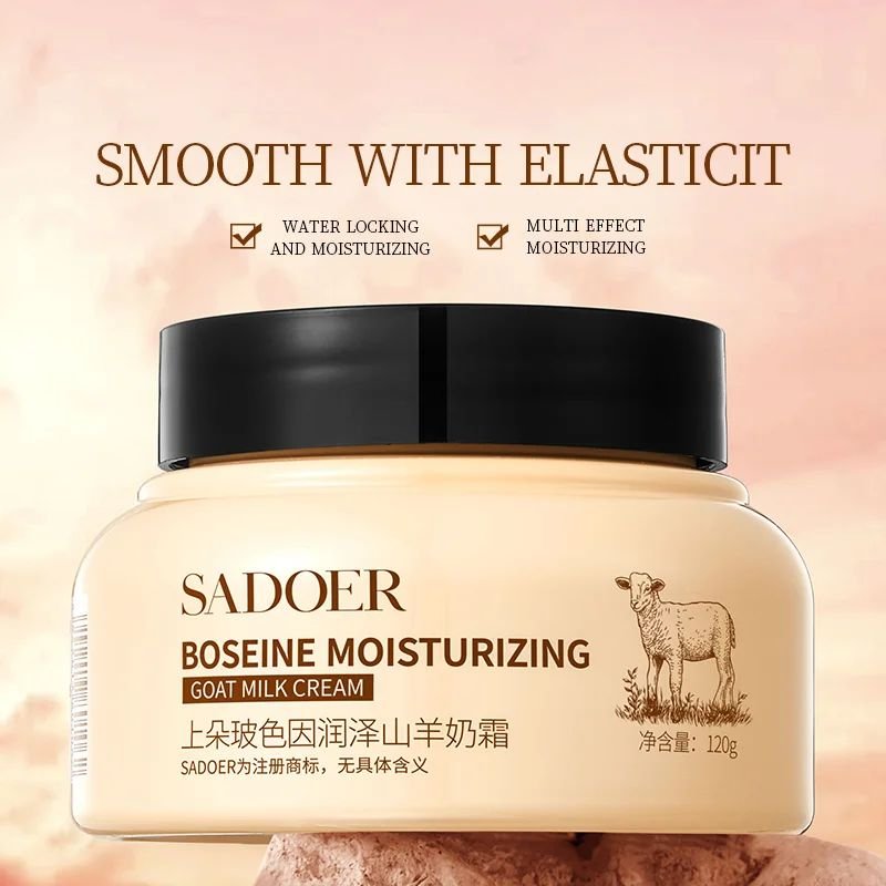 OEM Hot Selling Goat Milk Face Whitening Cream Nourishing Moisturizing Natural Organic Essence Milk Face Cream