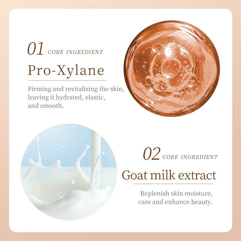 OEM Hot Selling Goat Milk Face Whitening Cream Nourishing Moisturizing Natural Organic Essence Milk Face Cream
