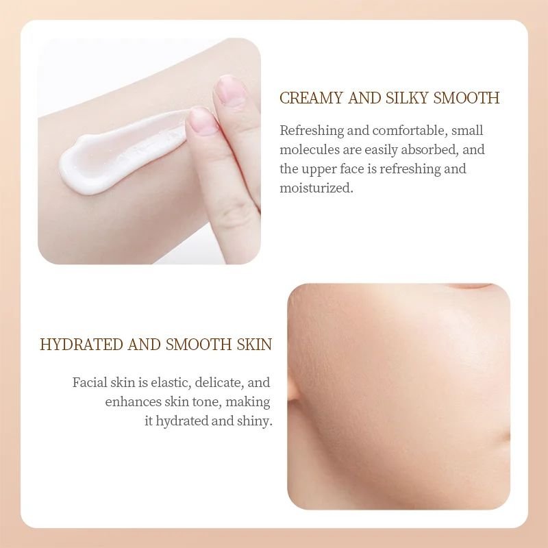 OEM Hot Selling Goat Milk Face Whitening Cream Nourishing Moisturizing Natural Organic Essence Milk Face Cream