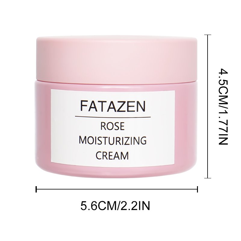 Wholesale Private Label Long Lasting Hydration Damascus Rose Moisturizing Cream Aloe Vera OEM Skin Rose Moisturizer