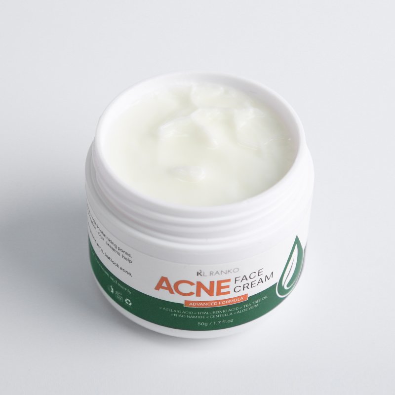 Custom Logo OEM Scars And Face Acne Spot Treatment Cream Anti Acne Marks Remove Repair Creme With Tea Tree Oil