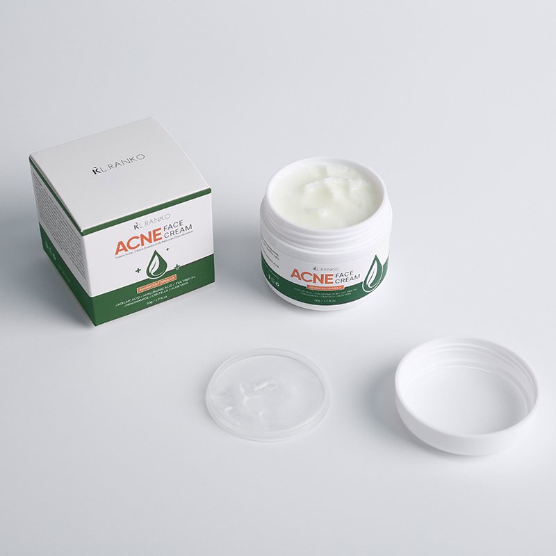 Custom Logo OEM Scars And Face Acne Spot Treatment Cream Anti Acne Marks Remove Repair Creme With Tea Tree Oil