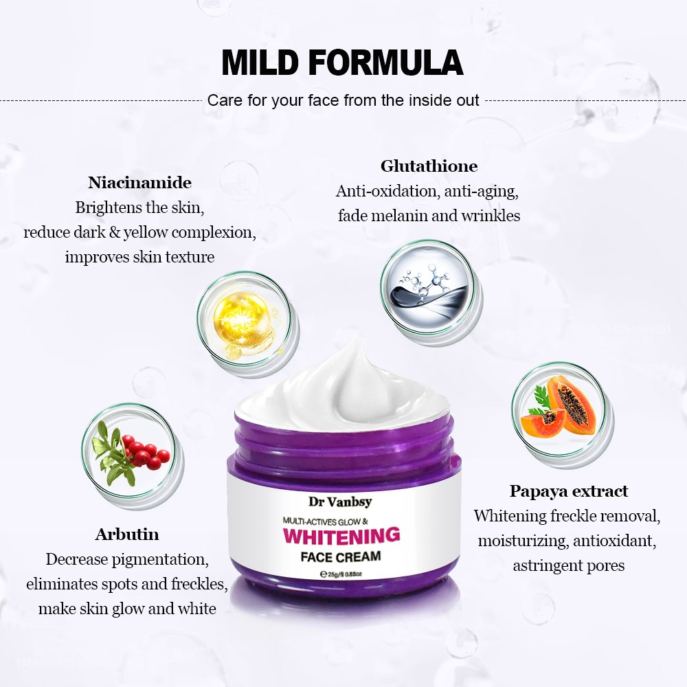 Whitening Face Cream For Dark Skin Wholesale Skin Lightening Whitening Cream Natural Face Whitening Cream