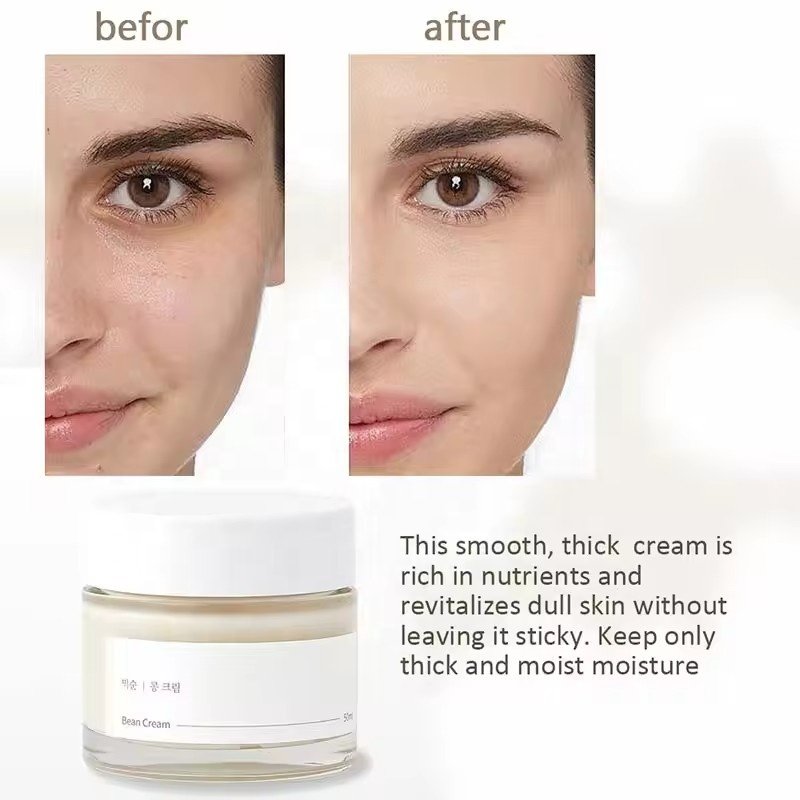Beauty Products Elasticity Hydrating Bean Cream Whitening Repair Korean Skin Care Face Cream