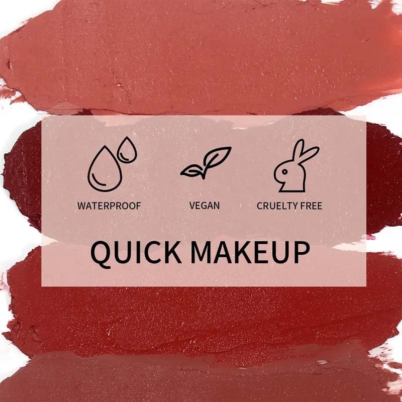 Oem Single High Pigment Blusher And Cheek Blush On Stick With Brush Luxury Natural Make Up Vegan Cream Blush
