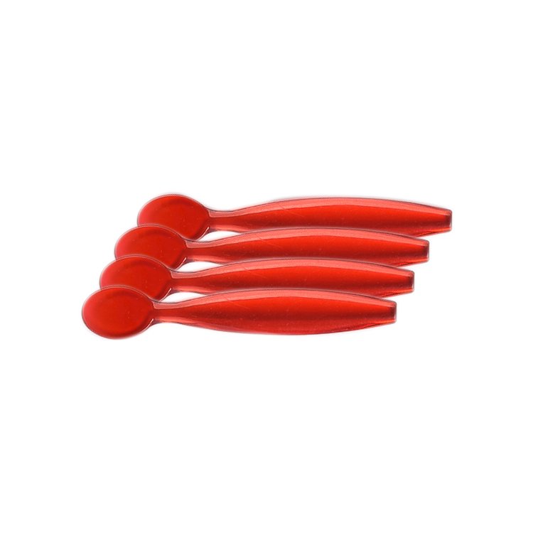 Wholesale low price black Y shaped skincare spatula face cream makeup plastic applicator
