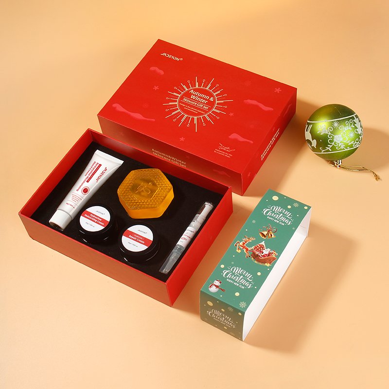 Self Care Gift Set Vitamin C Skin Care Set Face Moisturizer Face Cream Hand Cream Natural Soap Christmas Gifts Skin Care Set