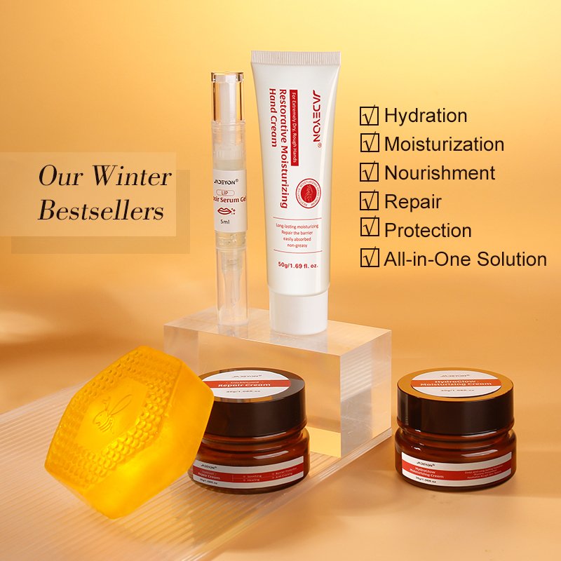 Self Care Gift Set Vitamin C Skin Care Set Face Moisturizer Face Cream Hand Cream Natural Soap Christmas Gifts Skin Care Set