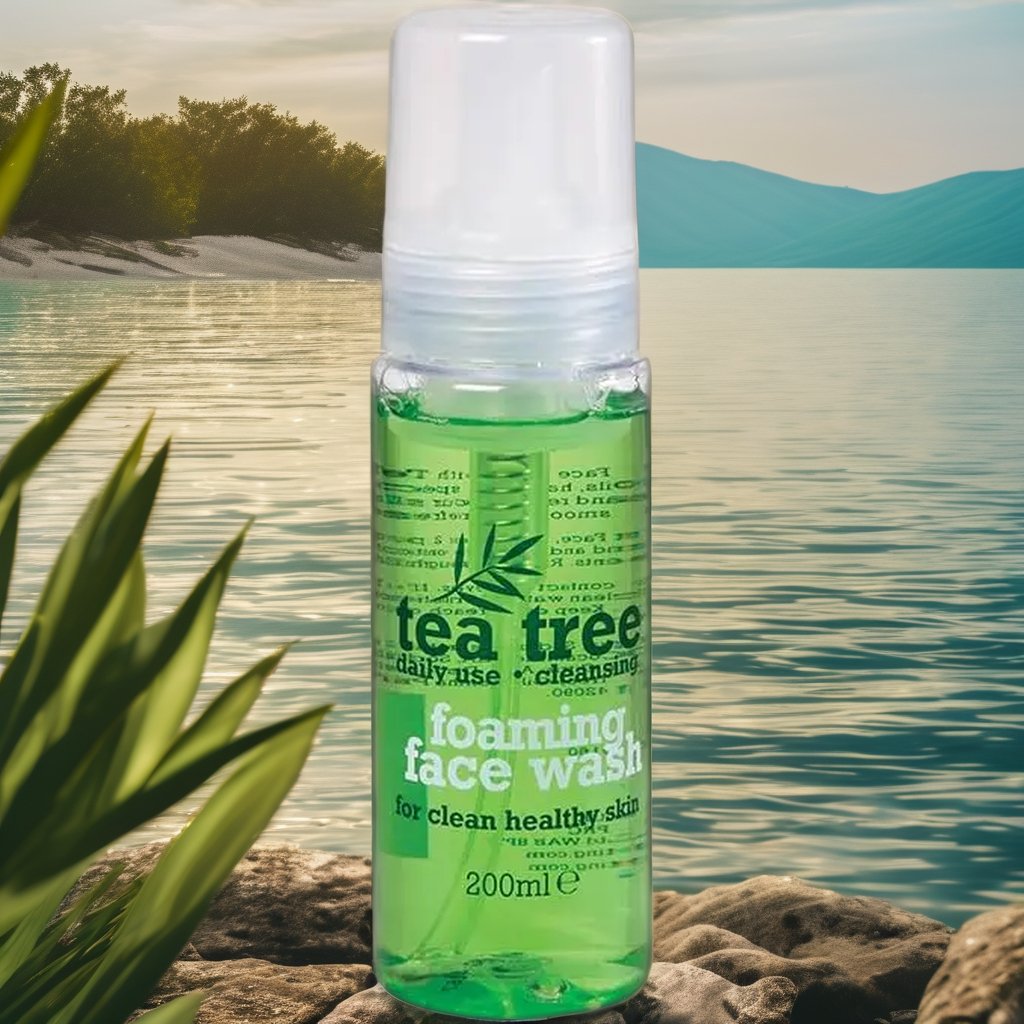 Tea Tree Foaming Face Wash for Healthy Clean Skin from UK