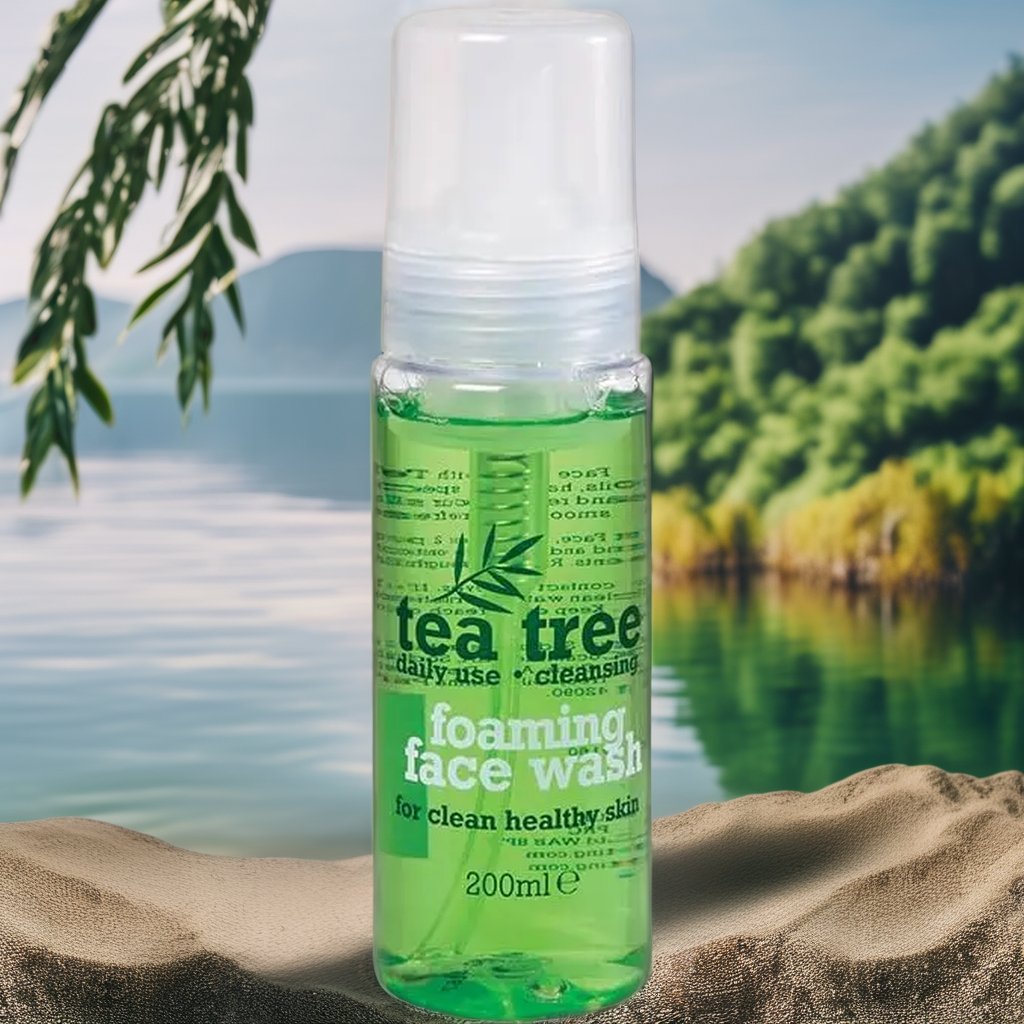Tea Tree Foaming Face Wash for Healthy Clean Skin from UK