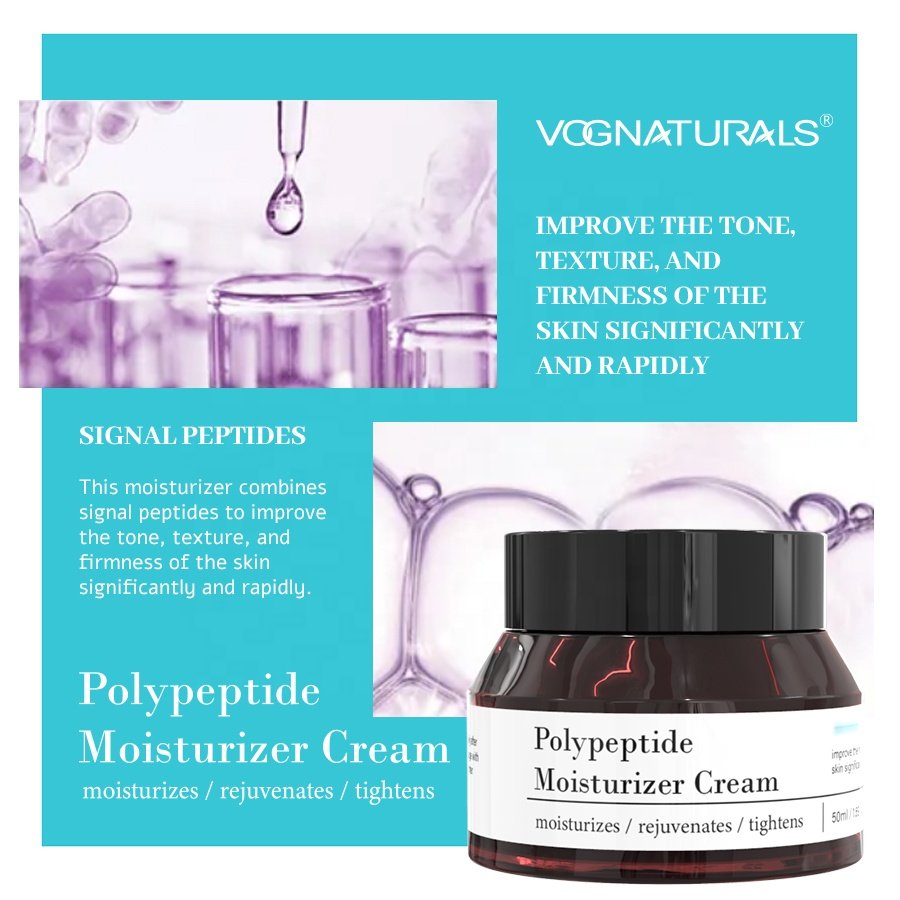 OEM Private Label Facial Anti-Wrinkle Polypeptide Cream Moisturizer Skin Rejuvenating Tightening Face Cream