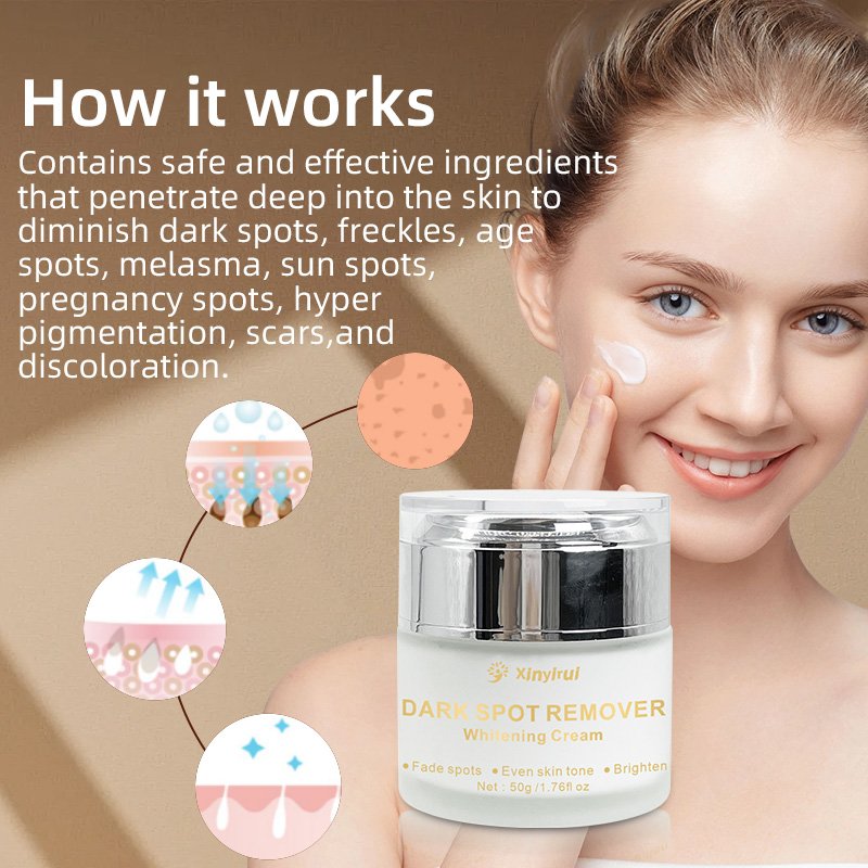 Dark Spot Removing Skin Lightening Bleaching Brightening Whitening Face Cream for Women