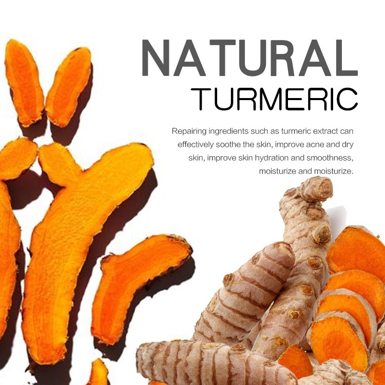 Private Label Anti Aging Turmeric Cream Skin Care Moisturizing Whitening Dark Spot Removal Brightening Face Cream for Women