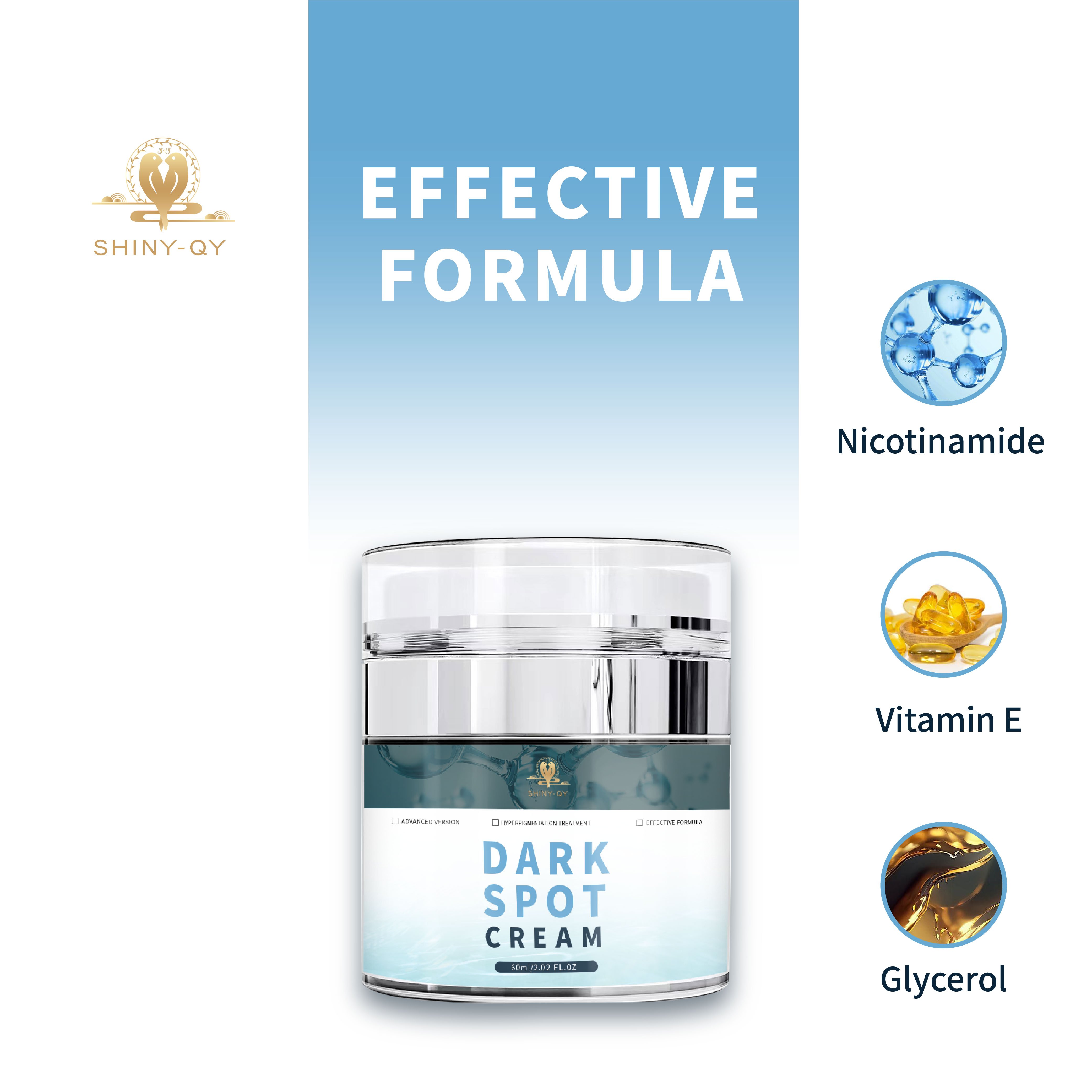 Private Label Anti Aging Moisturizing Whitening Removal Remover Dark Spots Face Cream