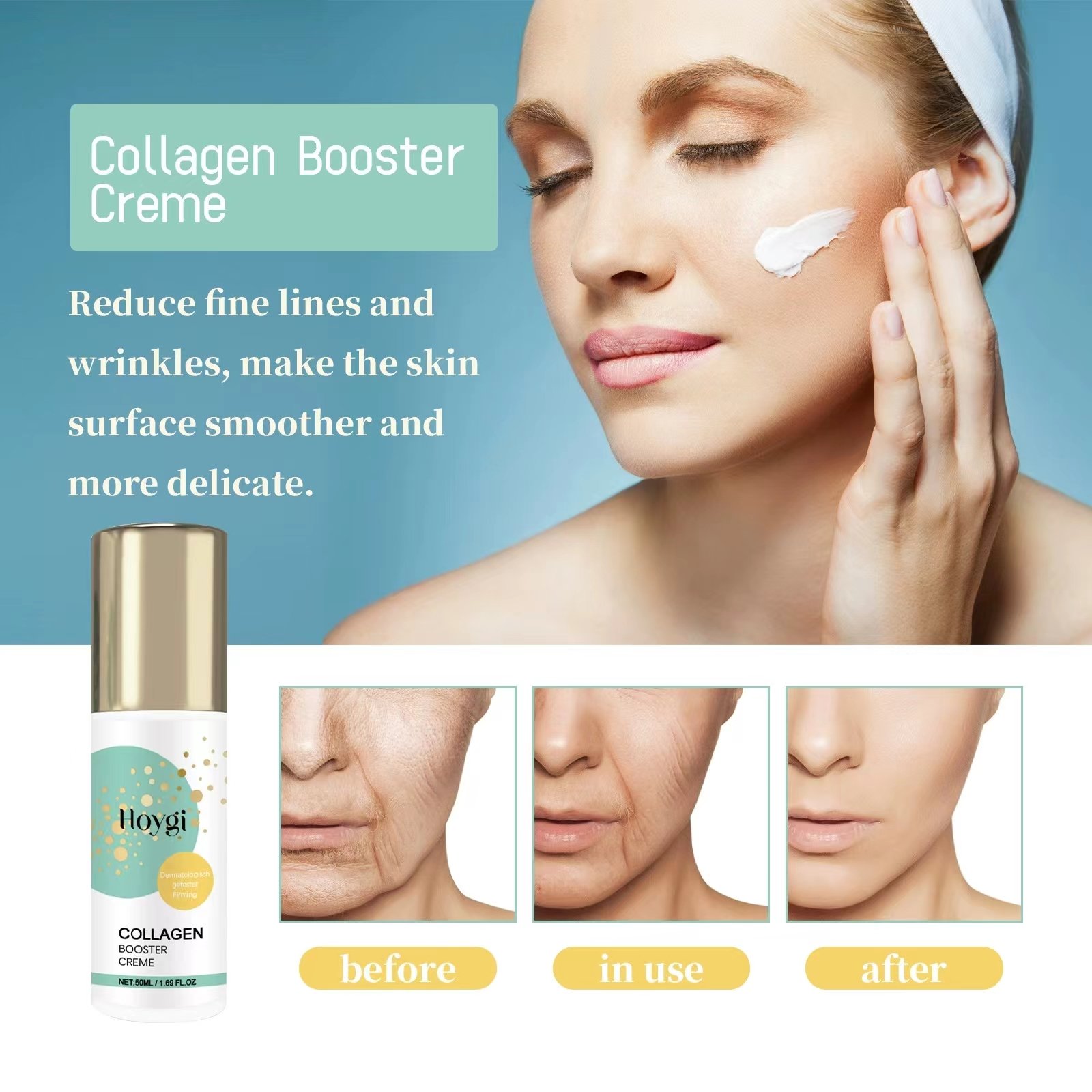 Best Selling Products Anti Winkle Moisturizer Beauty Face Collagen Booster Cream