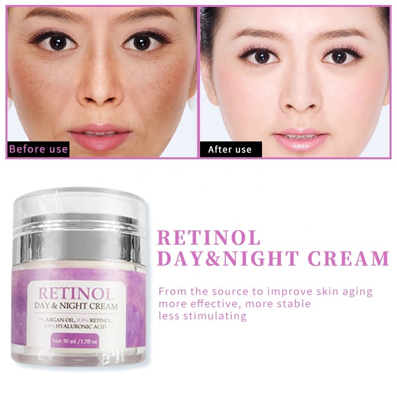 Organic Peptide Night And Day Face Cream Private Label Best Anti Aging Spot Correcting Cream For Male And Female Facial Creams