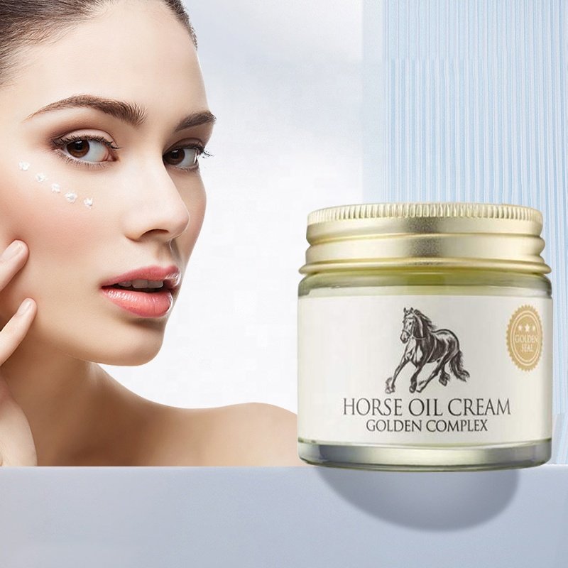 Best Selling Wholesale Private Labels 100% Original Golden Whitening & Moisturizer Facial Cream Horse Oil Cream