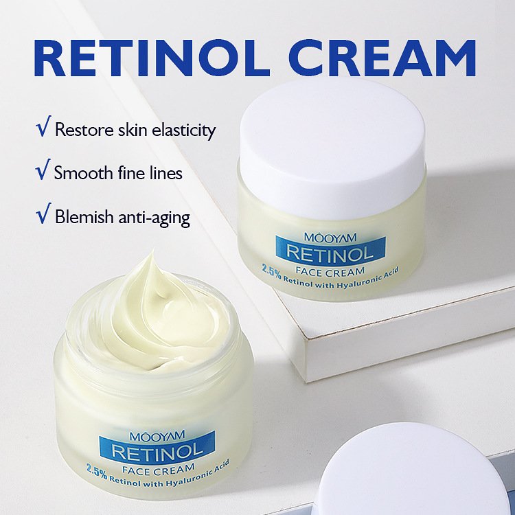 Hyaluronic acid retinol face cream wholesale anti wrinkle anti young age firming essence cream