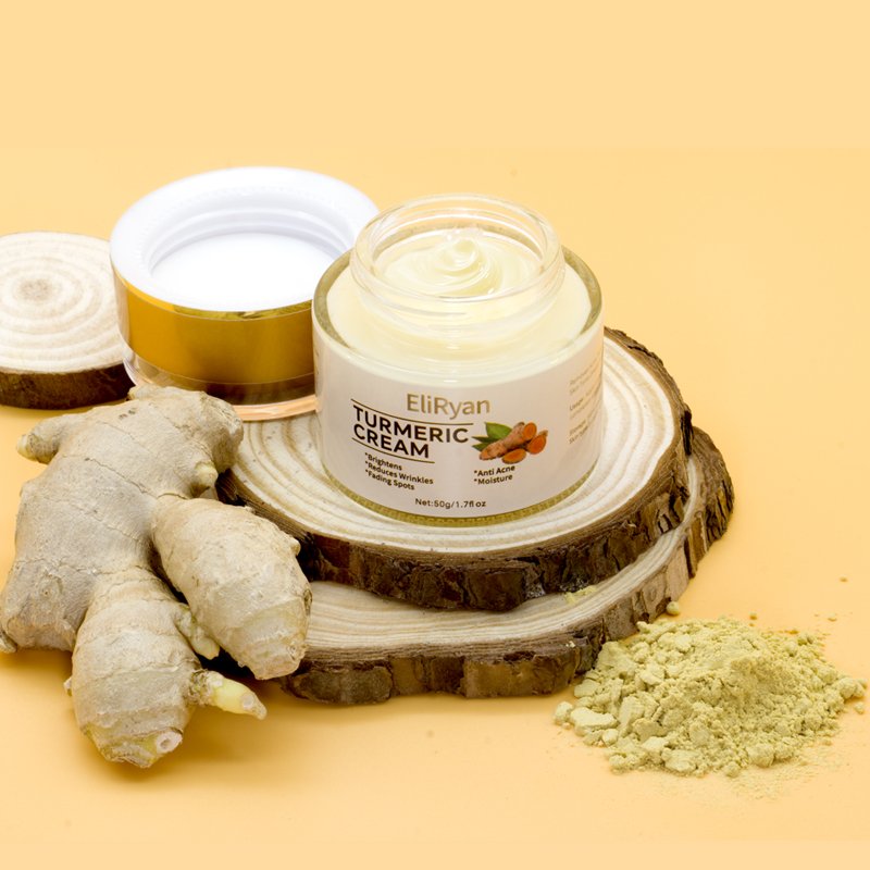 Best Organic Vegan Whitening Antiaging Lightening Anti Aging Wrinkles Vitamin C Turmeric Face Cream