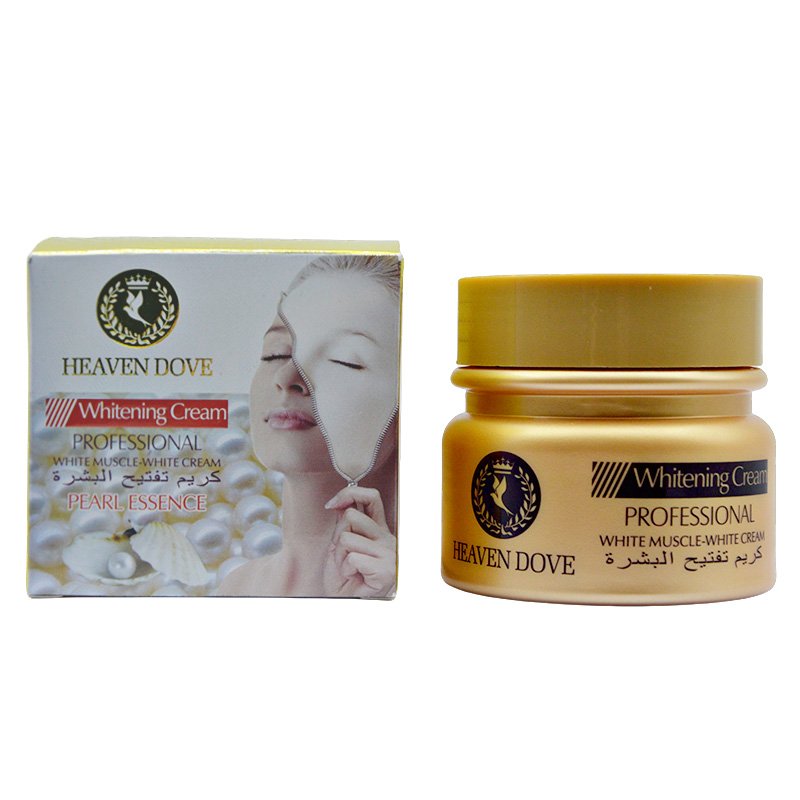 Private Label 180g Pearl Essence Moisturizing Brightening 7 Day Korean Face Body Skin Whitening Face Cream For Black Skin
