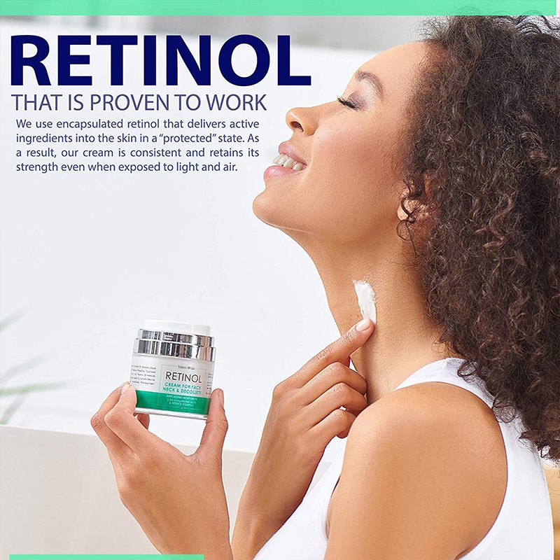Private label Retinol face cream nourishing neck cream anti wrinkle cream